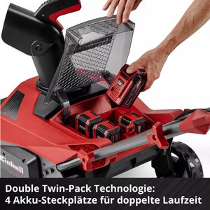 Produktbild für Schneefräse Einhell-Professional GP-ST36/53 Li E BL-Solo, Akku