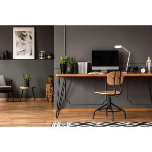 Produktbild für Schreibtischlampe Fabas-Luce Regina, weiß, LED, dimmbar