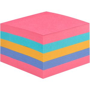 Haftnotizen Post-it Super Sticky Würfel, bunt