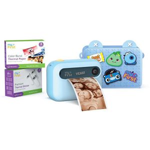 Kinderkamera myFirst Camera Insta 20 Bundle, blau, ab 5 Jahre