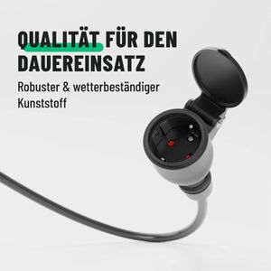 Produktbild für Schutzkontakt-Kupplung Greate 501401, schwarz