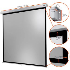 Produktbild für Beamer-Leinwand Celexon Rollo Professional Plus