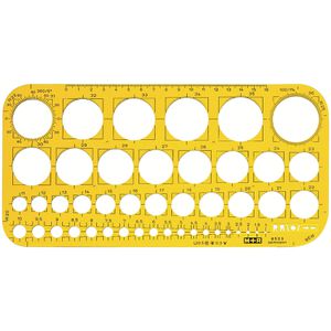 Schablone M+R 785230670, Kreisschablone