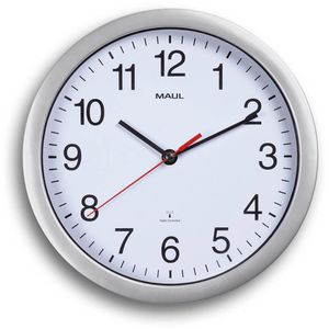 Wanduhr Maul Maulrun, Kunststoff, analog, Funkuhr