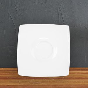 Produktbild für Untertasse Van-Well Java, weiß