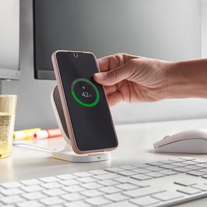 Produktbild für Ladestation Hama Wireless Charger QI-FC10S-Fab