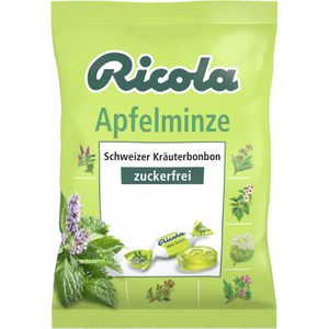 Produktbild für Kräuterbonbons Ricola Apfelminze