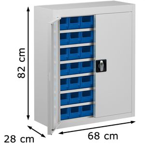 Produktbild für Magazinschrank Mauser MKST4/08A, grau