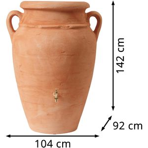 Produktbild für Regentonne Garantia Antik Amphore, 600 Liter