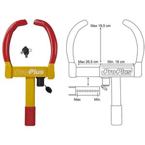 Produktbild für Parkkralle ProPlus 341341, universal