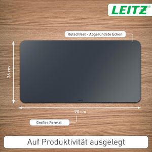 Produktbild für Schreibunterlage Leitz 5385-00-89, dunkelgrau
