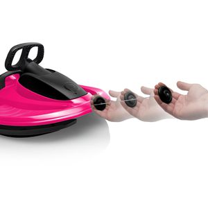 Produktbild für Schlitten Gizmo-Riders Stratos, Lenkschlitten, pink, 99 cm
