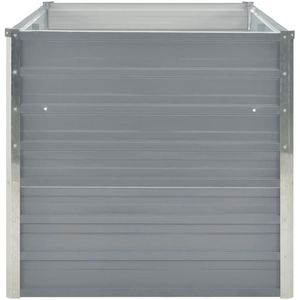 Produktbild für Hochbeet vidaXL 42404, aus verzinktem Stahl