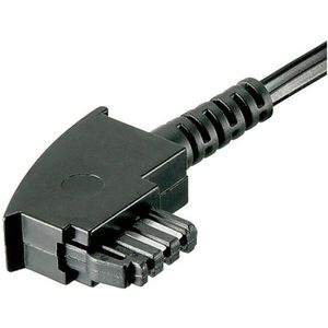 Produktbild für Telefonkabel Goobay 50243 Verlängerungskabel, 6m