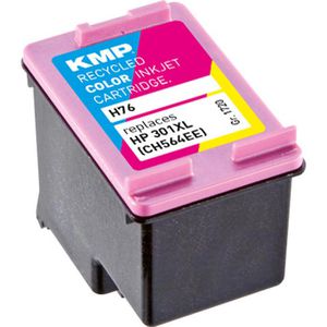 Produktbild für Tinte KMP H76 für HP 301XL, CH564EE