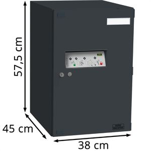 Produktbild für Paketbriefkasten Burg-Wächter eBoxx E 634 S ANT