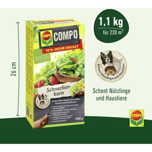Produktbild für Schneckenkorn Compo 2336702004, regenfest
