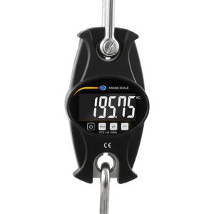 Hängewaage PCE HS200N mit Tara-Funktion, Teilung 50 g