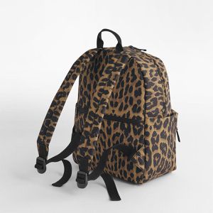 Produktbild für Rucksack BagBase Mini Leopard Print, BG195S, 35 cm