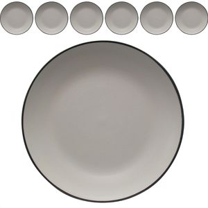 Teller Van-Well Campo white, Essteller flach