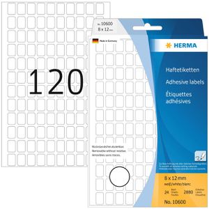 Vielzwecketiketten Herma 10600 Haftetiketten, weiß