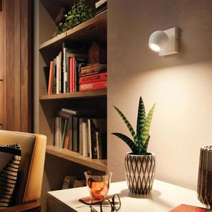 Produktbild für Deckenstrahler Philips-Hue Buckram, weiß mit LED