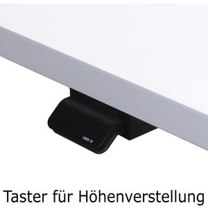 Produktbild für Schreibtisch Hammerbacher XMST612, asteiche / silber