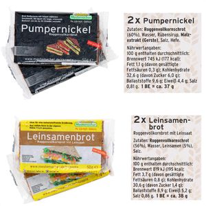 Produktbild für Brot Mestemacher Brotkorb Premium Vollkorn