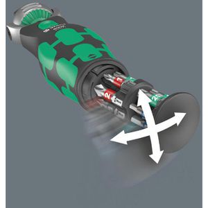 Produktbild für Umschaltknarre Wera 8009 Zyklop Pocket Set 4