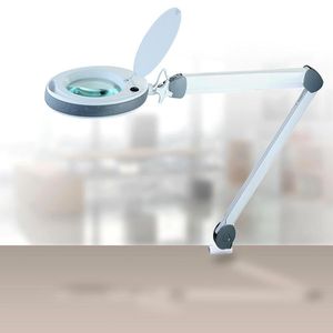 Produktbild für Lupenleuchte Lumeno 8513, 152 mm Glaslinse, dimmbar, LED