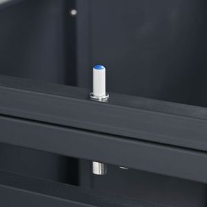 Produktbild für Mülltonnenbox Phoenix GB3320ASK, Metall