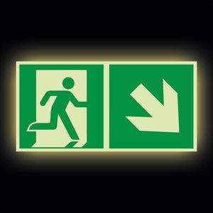 Produktbild für Hinweisschild Abtec ISO 7010 E002+E006 Kunststoff