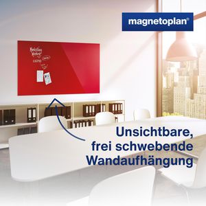Produktbild für Glas-Magnettafel Magnetoplan 13402006, Design-Glasboard
