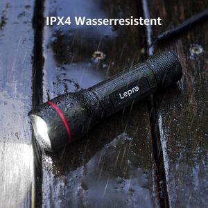Produktbild für Taschenlampe Lepro LE2000, LED, mit Batterie