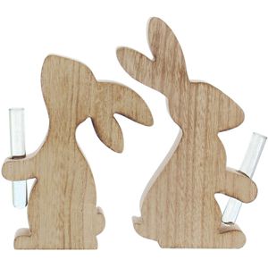 Osterdeko Frank-Flechtwaren 223273, braun, 2 Stück