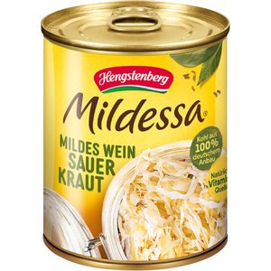 Produktbild für Gemüsekonserve Hengstenberg Mildessa Mildes Weinsauerkraut