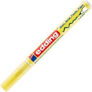 Produktbild für Lackmarker Edding 751, pastellgelb