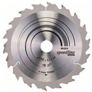 Kreissägeblatt Bosch Speedline Wood, 2608640781