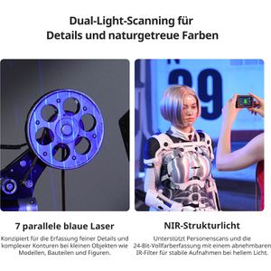 Produktbild für 3D-Scanner Creality Pika, kabellos und kabelgebunden