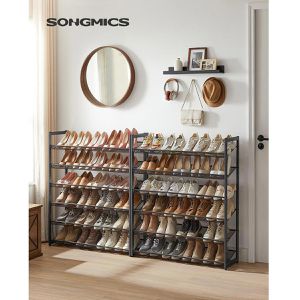 Produktbild für Schuhregal Songmics LMR12B, aus Metall