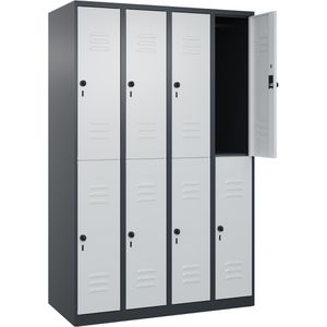 Produktbild für Spind CP-Möbel Classic PLUS, lichtgrau