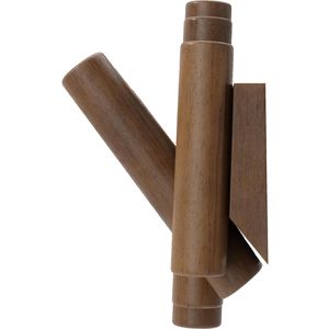 Produktbild für Garderobenleiste Umbra Picket Rail Hook, dunkelbraun