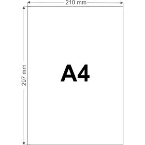 Produktbild für Briefpapier Netuno KO246W03/A4, gehämmert, weiß, A4