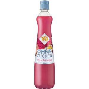 Produktbild für Sirup YO Pink Paradise, zuckerfrei