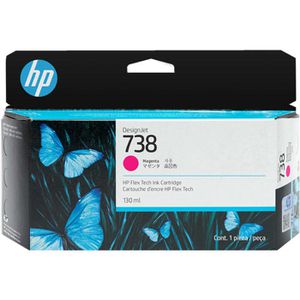 Tinte HP 738, 498N6A magenta