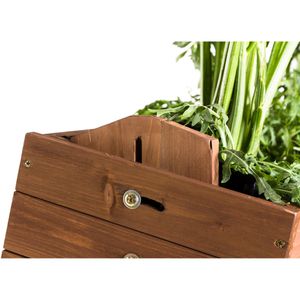 Produktbild für Hochbeet hecht-international Cube 4, aus Holz