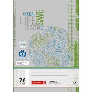 Produktbild für Schulheft Brunnen 104412601, ab 5. Klasse, A4