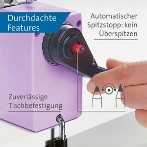 Produktbild für Spitzmaschine Dahle 155, mit Kurbel