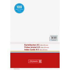 Produktbild für Karteikarten Brunnen 102250000, A5