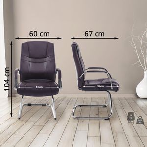 Produktbild für Besucherstuhl CLP Attila, 181290003